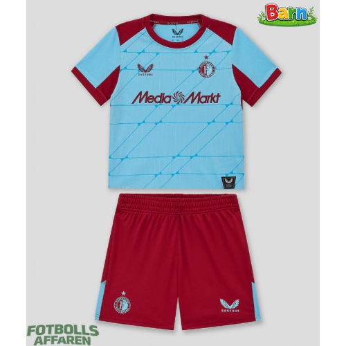 Feyenoord Tredjeställ Barn 2025-26 Kortärmad (+ Korta byxor)